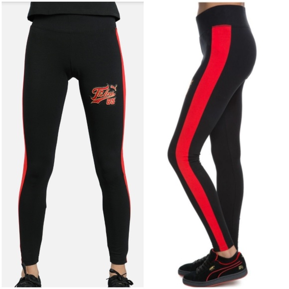 Puma Pants - 🍒NWT🍒 PUMA x FUBU LEGGINGS XS